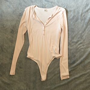 Sunday Best Henley bodysuit